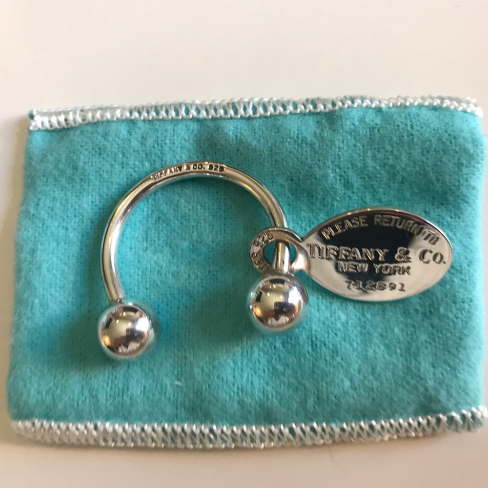 Limited Edition Tiffany Sterling Silver Keychain